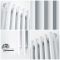 Milano Windsor - Traditional White Horizontal Double Column Electric Radiator - 300mm x 1190mm - with Choice of Wi-Fi Thermostat