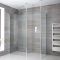 Milano Alto - Corner Wet Room Shower Enclosure - Choice of Glass Size & Drain