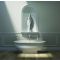 RAK Washington - White Traditional Double-Ended Freestanding Bath - 1560mm x 810mm