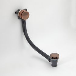 Milano - Modern Overflow Bath Filler and Waste - Choice of Finish