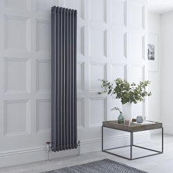 Milano Windsor - Vertical Traditional Column Radiator - 3 Column - Anthracite