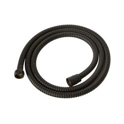 Milano Elizabeth - 1.75m Brass Shower Hose - Black