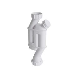 Cranplas - 1-1/4" Plastic Straight Through Trap
