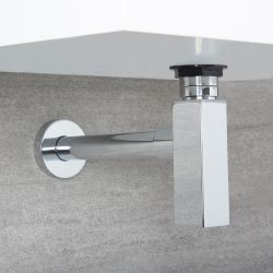 Milano Arvo - Square Bottle Trap - Chrome