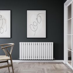 Milano Alpha - Convector Flat Panel Horizontal Designer Radiator - Everyday Colours