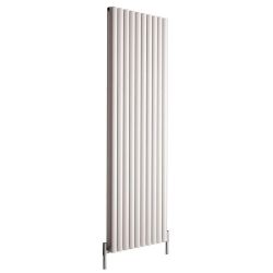 Milano Aruba Ayre - 1800mm White Vertical Aluminium Designer Radiator - Choice of Size