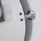 Milano Elizabeth - Traditional Round Bathroom Mirror - Chrome