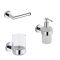 Milano Mirage - Modern 3 Piece Chrome Accessory Pack