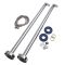 Milano Elizabeth - Traditional Floor Standing Bath Tap Legs - Chrome