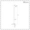Milano Elizabeth - Traditional Floor Standing Bath Tap Legs - Chrome
