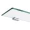 Milano Arvo - Modern Chrome Glass Bathroom Shelf