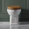Milano Richmond - Traditional Back to Wall Toilet and Seat - Choice of Finish and Seat