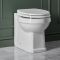 Milano Richmond - Traditional Back to Wall Toilet and Seat - Choice of Finish and Seat