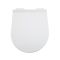 Milano Overton - White Soft Close Quick Release Top Fix Toilet Seat