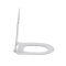 Milano Overton - White Soft Close Quick Release Top Fix Toilet Seat