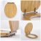 Milano Richmond - Traditional Oak Soft Close Toilet Soft Close Seat with Brushed Gold Hinges