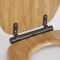 Milano Richmond - Traditional Oak Soft Close Toilet Soft Close Seat with Black Hinges