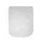 Milano Farington - White Soft Close Quick Release Top Fix Toilet Seat