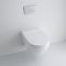 Milano Overton - White Soft Close Quick Release Top Fix Toilet Seat
