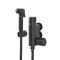 Milano Nero - Modern Thermostatic Douche Kit - Black