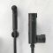 Milano Nero - Modern Thermostatic Douche Kit - Black