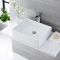 490X390mm Rectangular Ceramic Counter Top Basin