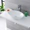 520x320mm Oval Ceramic Counter Top Basin