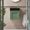 Milano Thornton - 400mm Wall Hung Traditional Cloakroom Vanity Unit with Basin - Choice of Basin, Finish and Handles