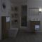 Milano Bexley - Light Oak Modern 600mm Open Shelf Vanity Unit, WC Unit and Rivington Back to Wall Pan