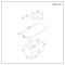 Milano Bexley - 1000mm Wall Hung Open Shelf Vanity Unit - Choice of Basin, Finish and LED Light