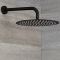Milano Nero - Wall Mounted Shower Arm - Black