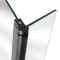 Milano Nero - Black L Shaped Shower Bath Screen