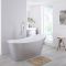 Milano Mirage - Modern Freestanding Thermostatic Bath Shower Mixer Tap with Hand Shower - Chrome