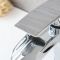 Milano Razor - Modern Waterfall Mono Basin Mixer Tap - Chrome