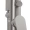 Milano Hunston - Modern Freestanding Bath Shower Mixer Tap with Hand Shower - Brushed Nickel