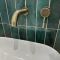 Milano Nero - Wall Mounted Basin Mixer Tap - Black