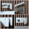 Milano Arvo - Modern Wall Mounted Basin Mixer Tap - Chrome
