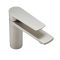 Milano Hunston - Modern Mono Basin Mixer Tap - Brushed Nickel