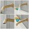 Milano Elizabeth - Traditional Wall Mounted Bath Spout - Brushed Gold