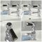 Milano Elizabeth - Traditional Lever Basin Pillar Taps - Chrome and Black
