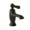 Milano Elizabeth - Single Lever Mono Basin Mixer Tap - Black