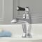Milano Elizabeth - Traditional Single Lever Mono Basin Mixer Tap - Chrome and Black