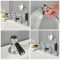 Milano Elizabeth - Traditional 4 Tap-Hole Lever Bath Shower Mixer Tap - Chrome and Black
