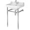 Milano Richmond - Traditional Shower Suite with Quadrant Enclosure, Close Coupled Toilet and Washstand Basin