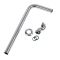 Milano Elizabeth - Traditional Shallow Seal Bath Trap and Outlet Pipe - Chrome
