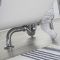 Milano Elizabeth - Traditional Shallow Seal Bath Trap and Outlet Pipe - Chrome
