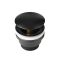 Milano - Universal Push Button Basin Waste - Black