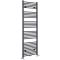 Milano Neva - Dual Fuel Anthracite Heated Towel Rail - Choice of Size