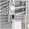 Milano Kent Dual Fuel - Chrome Straight Heated Towel Rail - Choice of Size