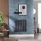Milano x ECOSO Aruba - Electric Anthracite Horizontal Designer Radiator - Choice of Size and Wi-Fi Thermostat - Plug-In and Hardwired Options